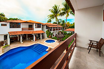 Pousada Quatro Estações - Porto de Galinhas - vista al balcón